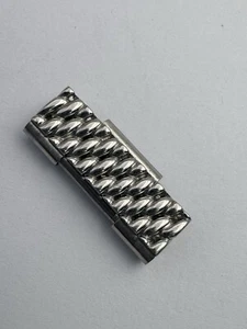 Genuine Breitling Mesh link 18mm for 22mm Bracelet Ref 1711.151.A - Picture 1 of 9