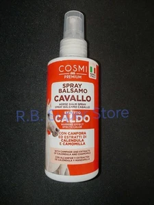 Spray Balsamo Cavallo Effetto Caldo 150ml Made in Italy | Muscoli, Sport, Dolori - Foto 1 di 2