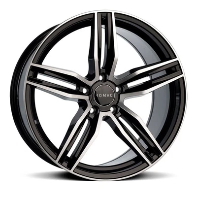 Llantas 19" Romac Venom negras pulidas 19x8,5 para Volkswagen Golf R Foto 1 de 4