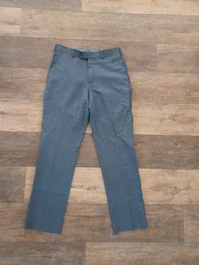 J Hilburn VBC Dress Pants Mens 29x29 blue Vitale Barberis Canonico Wool - Picture 1 of 5