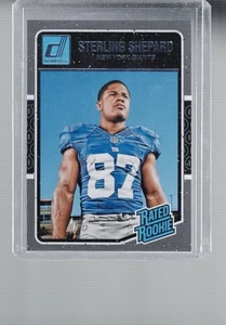 2016 Donruss Rated Rookie Sterling Shepard RC New York Giants #394 - Picture 1 of 2