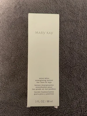 Mary Kay Private Spa Mint Bliss Loción Energizante para Pies y Piernas Nueva en Caja Foto 1 de 2
