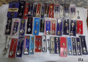 Vintage Collectible Souvenir Spoons-Your Pick-Many Varieties - Picture 1 of 231