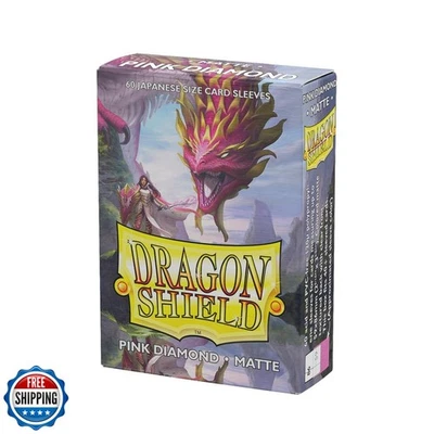 Escudo Dragón | Mangas Mate Tarjeta Tamaño Japonés | 60 CT - Suave Foto 1 de 4