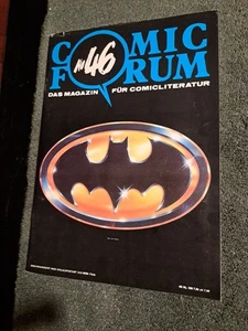 COMIC FORUM Nr. 46/1989 mit großem BATMAN Artikel+Comics + Comiccon SanDiego '89 - Bild 1 von 9