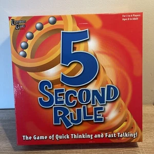 5 Second Rule Think Quick Talk Fast Board Game by University Games 8yrs - Adult - Picture 1 of 10