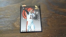 1993 FLEER ROOKIE SENSATIONS # 12 OF 20 DAVID KLINGLER FOOTBALL CARD