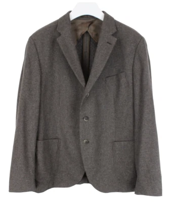 Hackett Wool Dbl Faced Blazer Herren (UK) 52 Halb Gefuttert Kerbe Einreihig - Bild 1 von 4