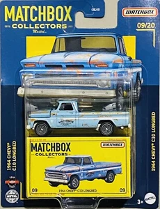 Matchbox Collectors 2022 #9 1964 Chevy C10 Longbed Blue 2022 New (SALE) - Picture 1 of 3