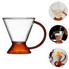  Glass Dessert Cup Ice Cream Bowls Pudding Holder Espresso Mug