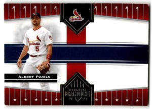 2005 Donruss Champions Albert Pujols St. Louis Cardinals #2