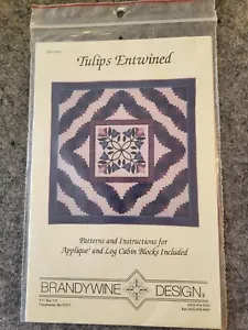Neue Tulpen verschlungen Quilt Muster von Brandywine Designs - Bild 1 von 2