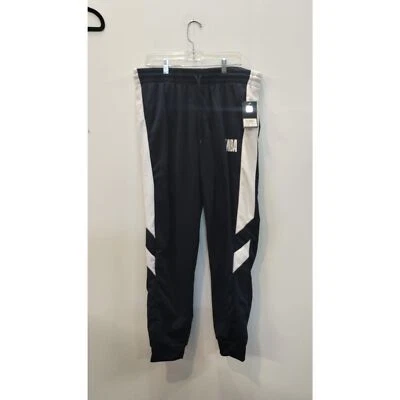 Calça de moletom masculina jogger ativa com cordão azul marinho NBA nova com etiquetas - Imagem 1 de 4