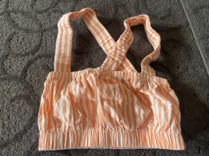 Cotton On Body Stripe cross top SizeXS - Picture 1 of 3