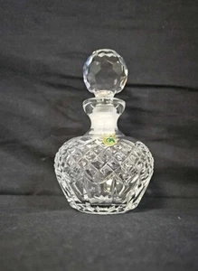 Waterford Kristall Parfüm Flakon kleine Karaffe mit Original Aufkleber - Bild 1 von 10