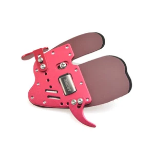 Left Hand Archery Finger Tab Guard Bow Protector Gear Aluminum Decut HOCKII - Picture 1 of 12
