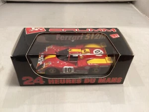 BRUMM 1:43 SO47 FERRARI 512M SCUDERIA GELO RACING LE MANS 1971 BOXED LIMITED ED - Picture 1 of 12