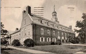 Vintage New Brunswick NJ Gymnasium Rutgers University 1950 Albertype Postkarte - Bild 1 von 2
