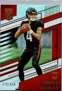 2022 Panini Donruss Elite Rookie #105 Desmond Ridder /999 (RC) Falcons - Picture 1 of 2
