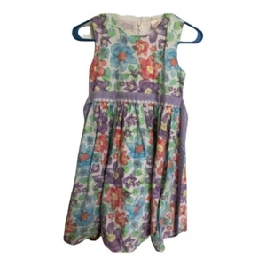 Vintage Bonny Billy Dress Girl's Size 15 Floral Lined Easter Spring Y2K Fairy - Picture 1 of 4