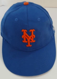 Gorra de béisbol MLB réplica de los Mets de Nueva York - equipo ajustable juvenil azul/naranja - Imagen 1 de 6