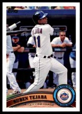 2011 Topps Ruben Tejada #625 New York Mets