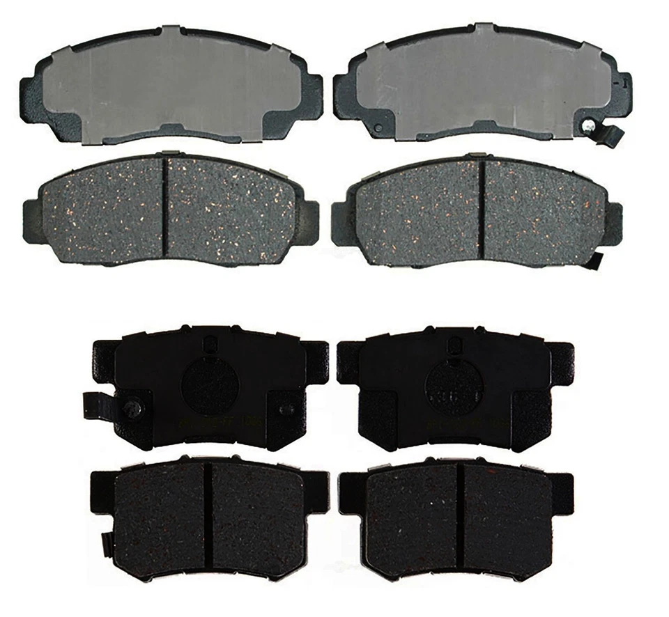 Kit de juegos de pastillas de freno delanteras y traseras de cerámica ACDelco para Acura RL 99-04 CL 01-03 Foto 1 de 1