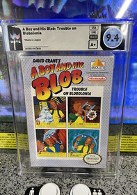 1990 NES A Boy and His Blob: Trouble on Blobolonia Classificato WATA 9.4 Sigillato A+ NUOVO