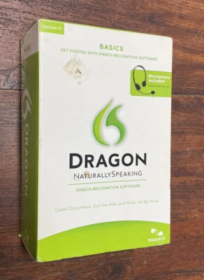 Dragon NaturallySpeaking Speech Recognition Software Basics Version 11 By Nuance - Image 1 of 4