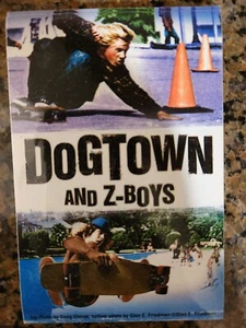 Dogtown And Z-Boys Sticker Promotional Item For 2002 VHS & DVD Movie Release