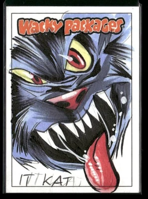 2025 Topps Wacky Packages Halloween Sketch Card 1/1 Original Art by Arens - Image 1 of 2