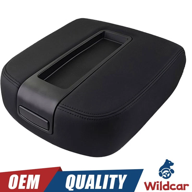 Conjunto de tapa de reposabrazos de consola central delantera para Chevy GMC Silverado Sierra 2007-14 Foto 1 de 4