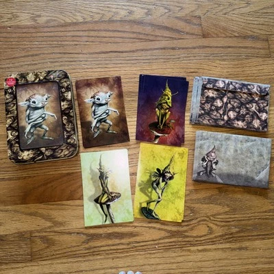 Tarjetas de felicitación Brain Froud Goblin & Troll Note en Tin World of Froud para coleccionistas Foto 1 de 4