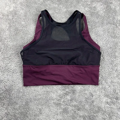 Sujetador deportivo Lululemon Double Tap para mujer pequeño submarino negro Foto 1 de 4