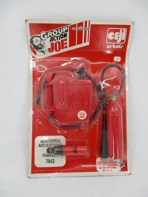 DV12377 CEJI GROUPE ACTION JOE ACCESSOIRES AUTHENTIQUES POUR POMPIERS REF 7943 - Imagen 1 de 4