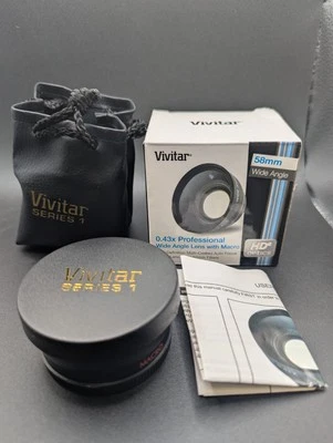 Vivitar 58mm 0.43x Wide Angle Lens With Macro - Image 1 of 4