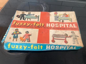 Vintage 60er Jahre Allan Industries Fuzzy Filz Krankenhaus Sammlerstück selten - Bild 1 von 8