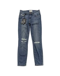 Paige Size 23 Womens Verdugo Crop Jayla Destructed Jeans Denim Made In USA BNWT - Picture 1 of 12