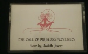 The Call Of My Blood Mysteries Poems By Judith Barr Extremely Rare Cassette - Picture 1 of 5