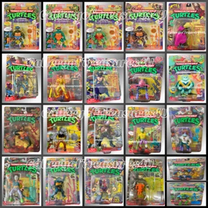 Retro Teenage Mutant Ninja Turtles Clásico Slash Mutagen Hombre Cuero Casey - Imagen 1 de 55