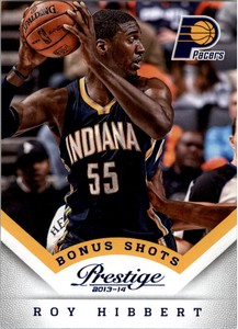 2013-14 Prestige Bonus Shots Blue #89 Roy Hibbert - NM-MT
