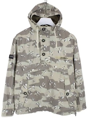 Superdry Chaqueta Hombre XS Anorak Capucha Camuflaje Ligero - Imagen 1 de 4
