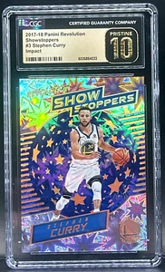2017-18 Panini Revolution #3 Stephen Curry Showstoppers Impact Black Label CGC10 - Picture 1 of 2