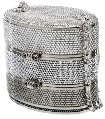 Bolso de Noche Judith Leiber INRO Ombré Cristales Bolso sin asas Minaudiere Gema De Colección g Foto 1 de 4