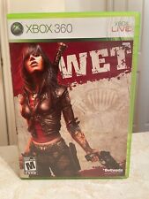 Wet (Microsoft Xbox 360, 2009) CIB Complete TESTED