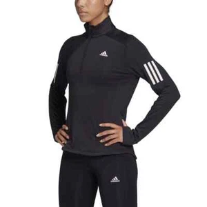 adidas Own the Run Top Women's - Running 1/2 Zip Warm Sweat Top - Black Friday - Picture 1 of 4