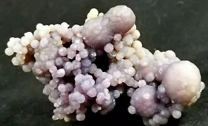 Purple GRAPE CHALCEDONY Crystals w/ Large Balls Amethyst Indonesia Agate Quartz - Picture 1 of 12