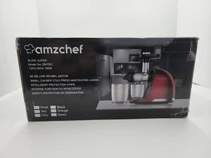 Amzchef Slow Masticating Juicer Cold Press Extractor Juicer Fruits, Vegetables - Picture 1 of 11