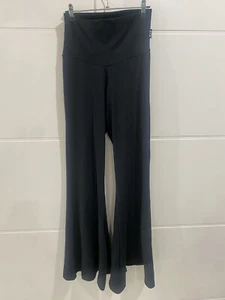 Comfy Cotton High Waisted Bell Bottoms - Black EXOTICA XL No Fading - Picture 1 of 6