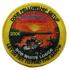 2006 SR-5 Dixie Fellowship Bob White #87 Knox Scout Set Up Yellow Bdr (DIX312) - Picture 1 of 2